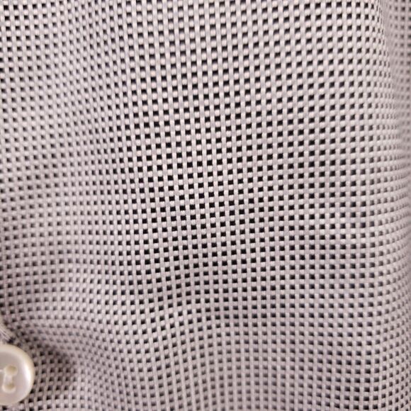 Ermenegildo Zegna Shirt Mens SIZE 16/41 Gray Button French Cuff Long Sleeve - Picture 4 of 12